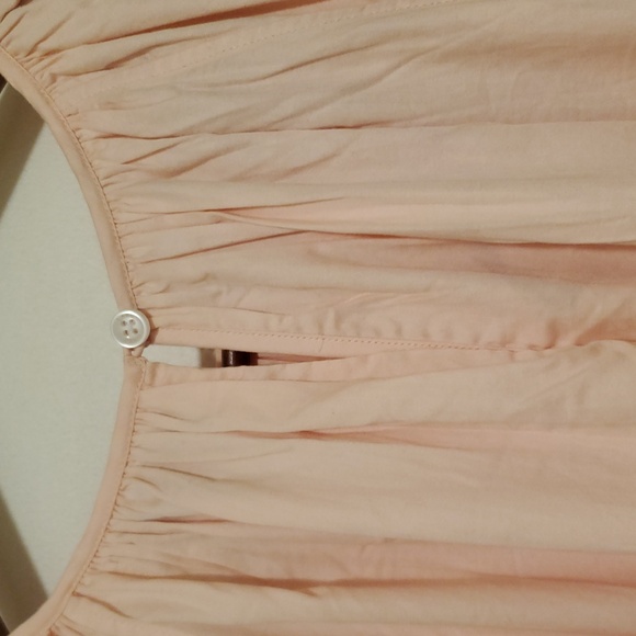 Lake Scalloped House Dress Size Large Pink - Picture 4 of 10